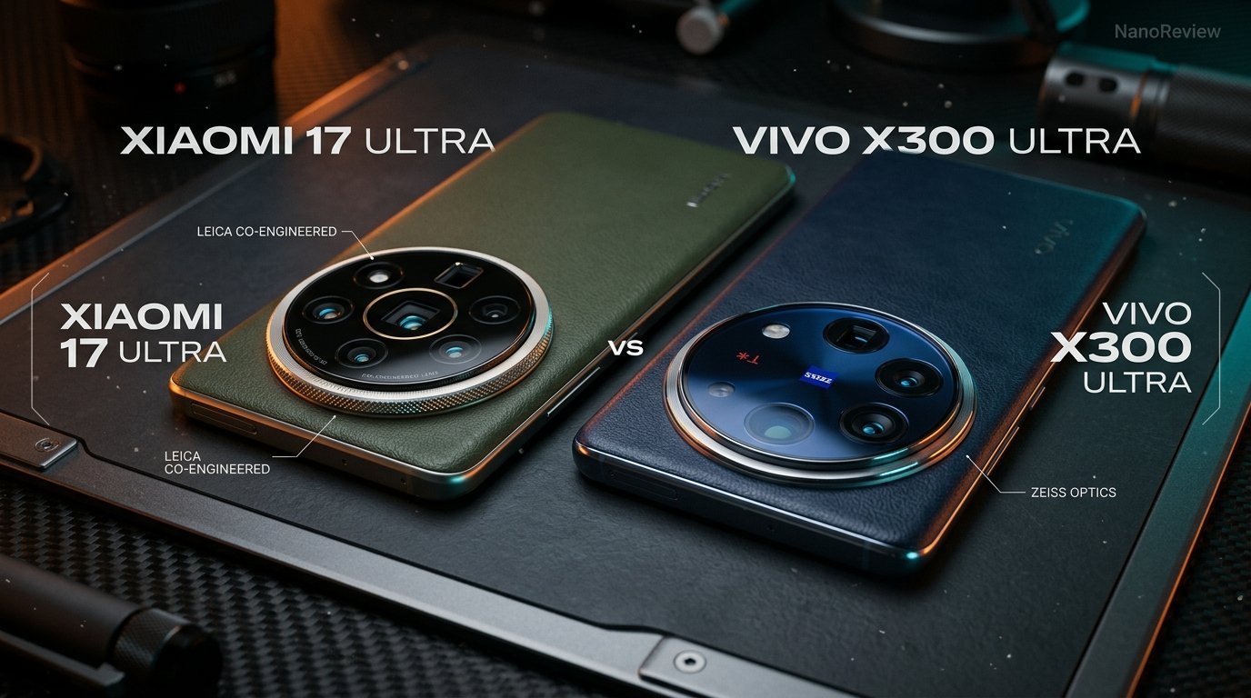 مقارنة Xiaomi 17 Ultra و Vivo X300 Ultra: صراع عمالقة التصوير الفوتوغرافي