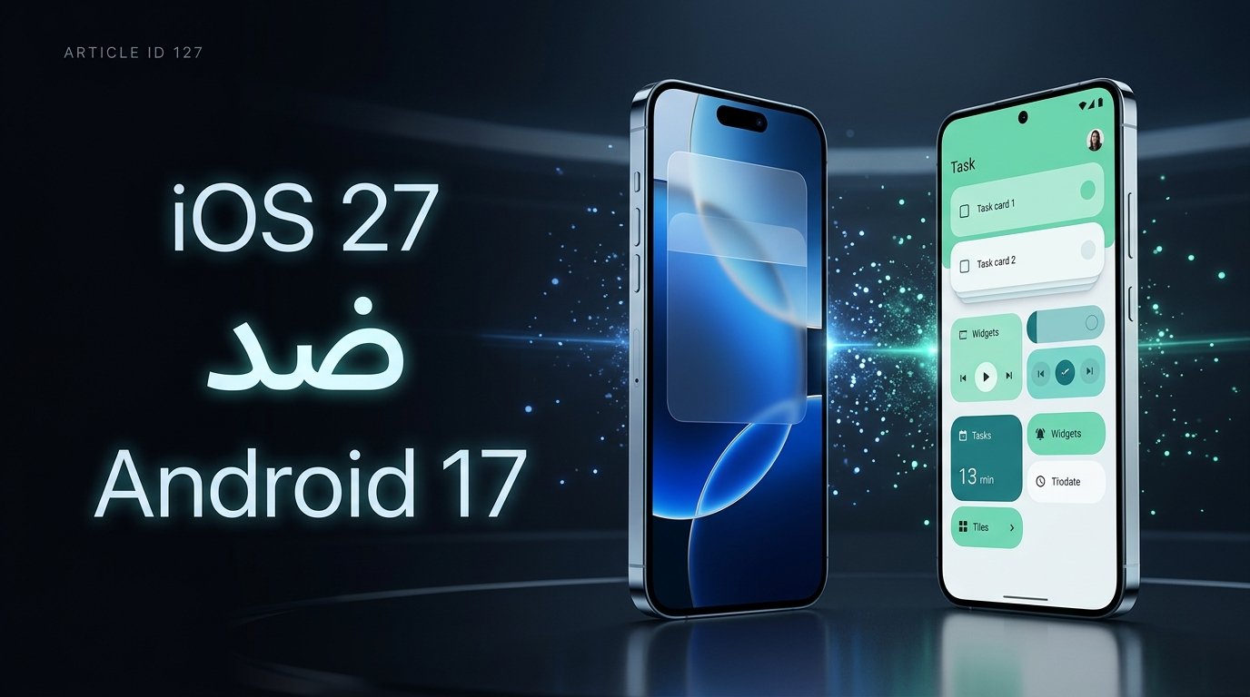 مقارنة iOS 27 و Android 17 في 2026: صراع Siri AI الجديد ضد Gemini Intelligence