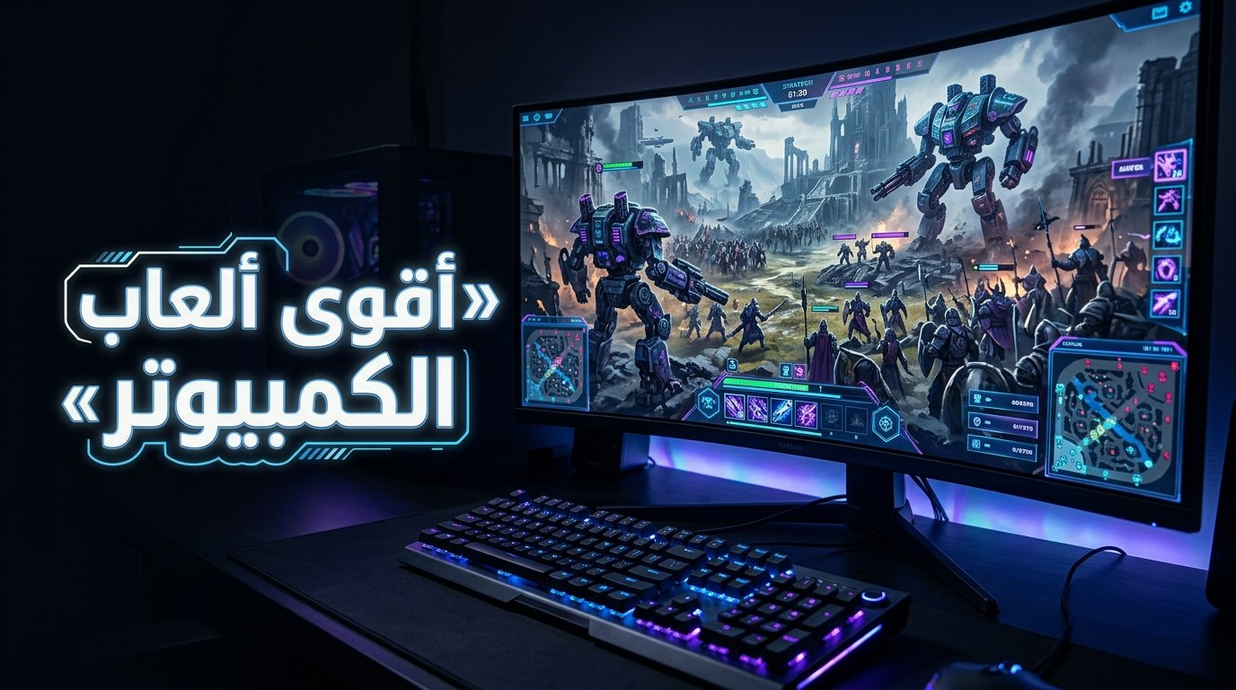 أفضل 10 ألعاب كمبيوتر PC في 2026: تجارب رسومية وتكتيكية لا تُفوَّت