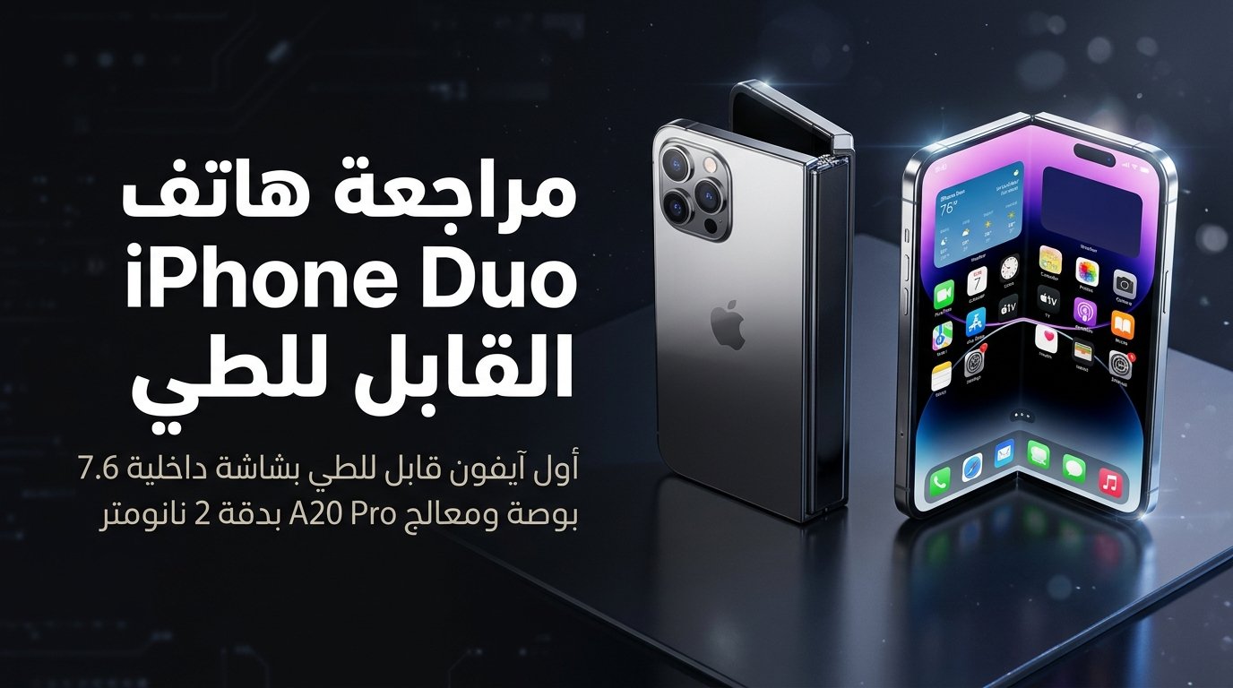 مراجعة هاتف iPhone Duo القابل للطي: المواصفات والسعر