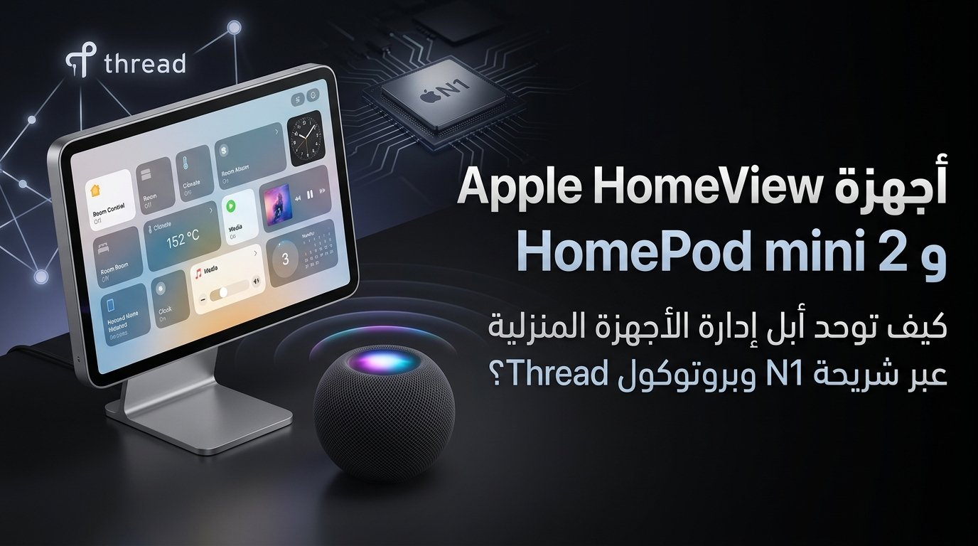 أجهزة Apple HomeView وHomePod mini 2: مستقبل المنزل الذكي