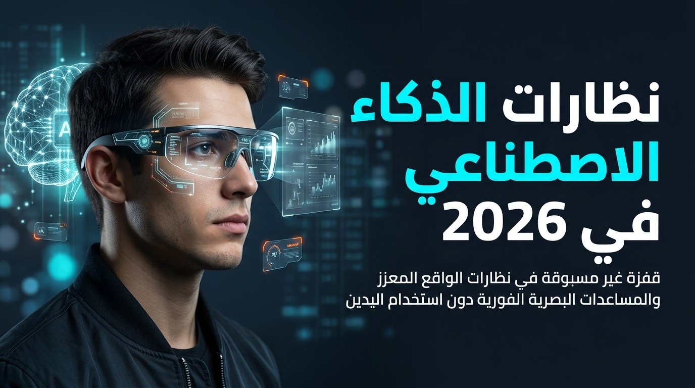 النظارات الذكية بالذكاء الاصطناعي في 2026: هل تلغي الهاتف؟