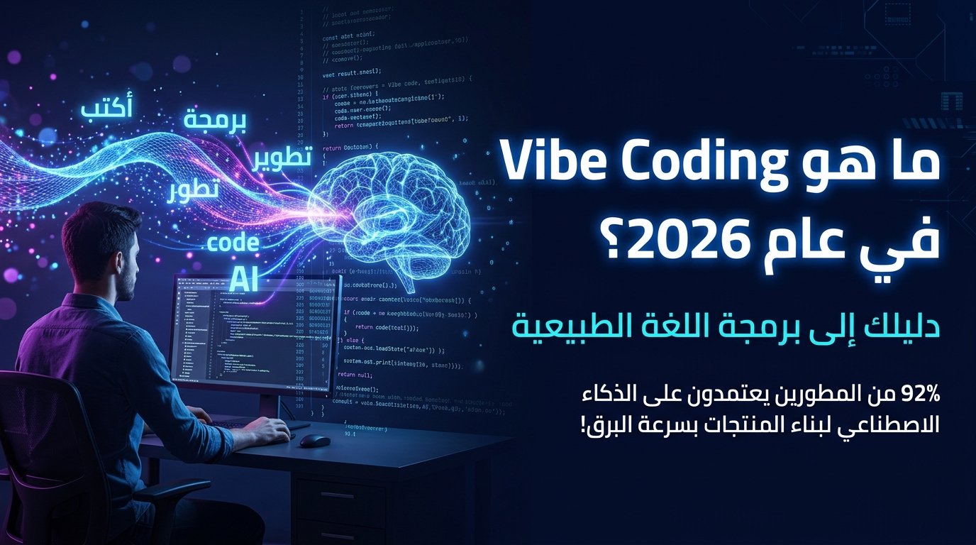 ما هو Vibe Coding في 2026؟ دليل البرمجة باللغة الطبيعية