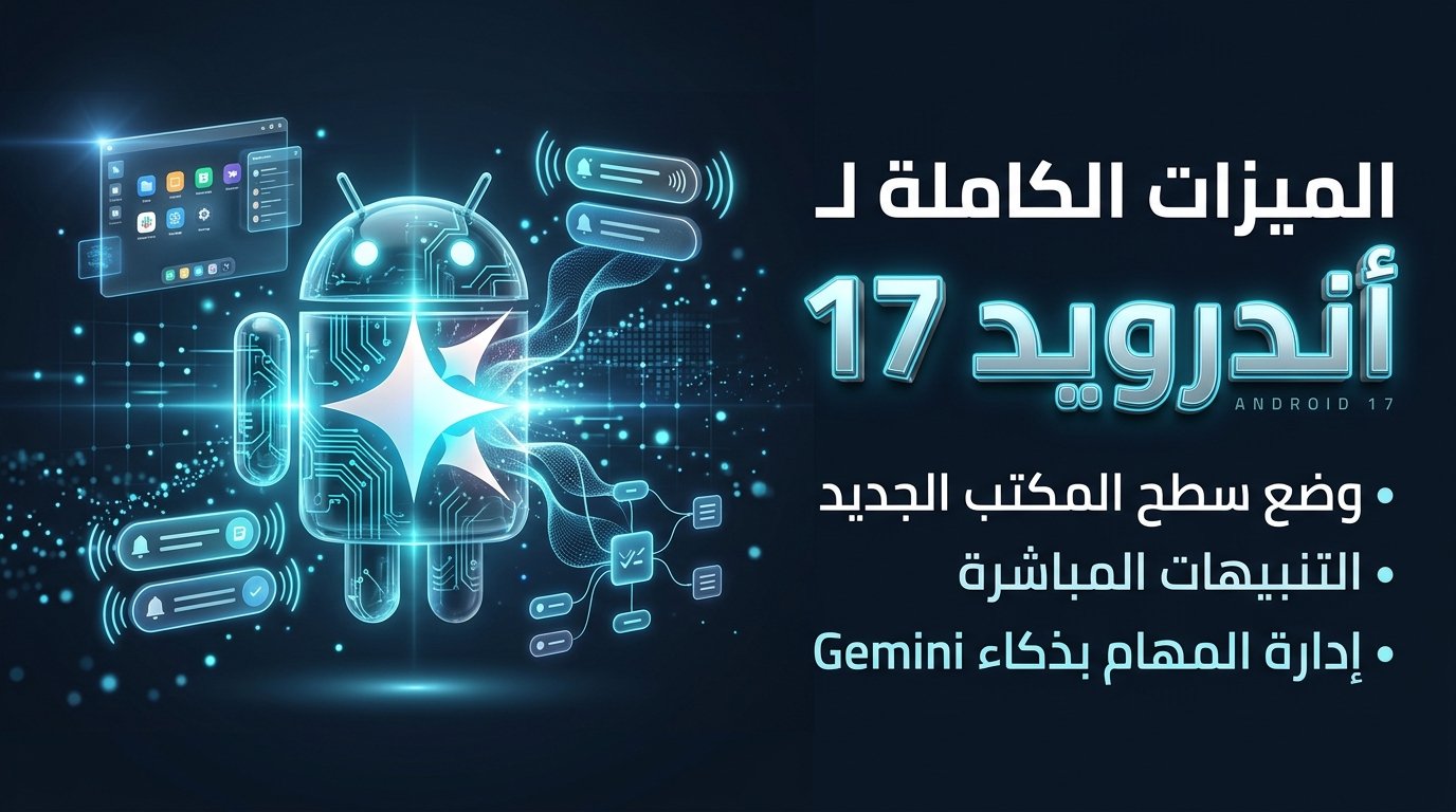 مميزات نظام Android 17 الكاملة: واجهة Material 3 Expressive