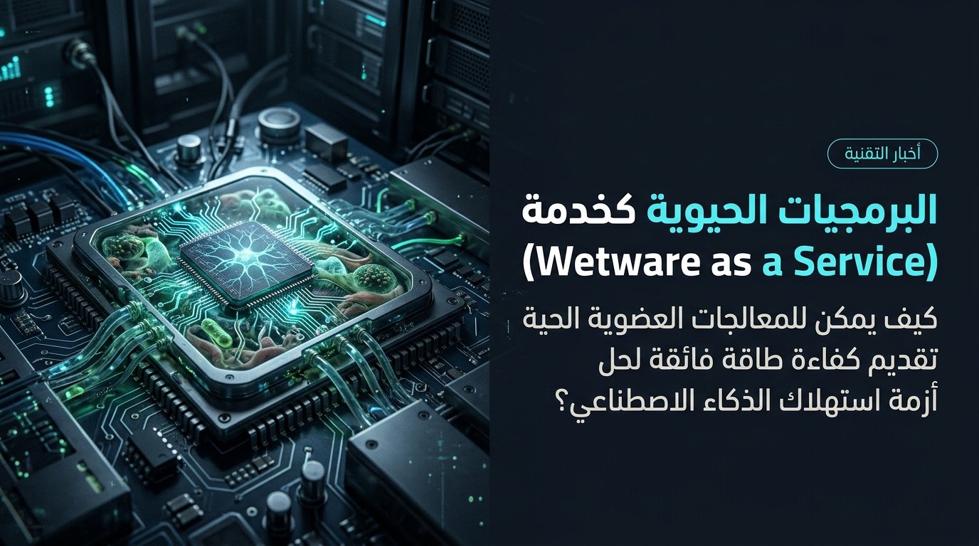 الحوسبة البيولوجية السحابية (Wetware as a Service): تقنية 2027