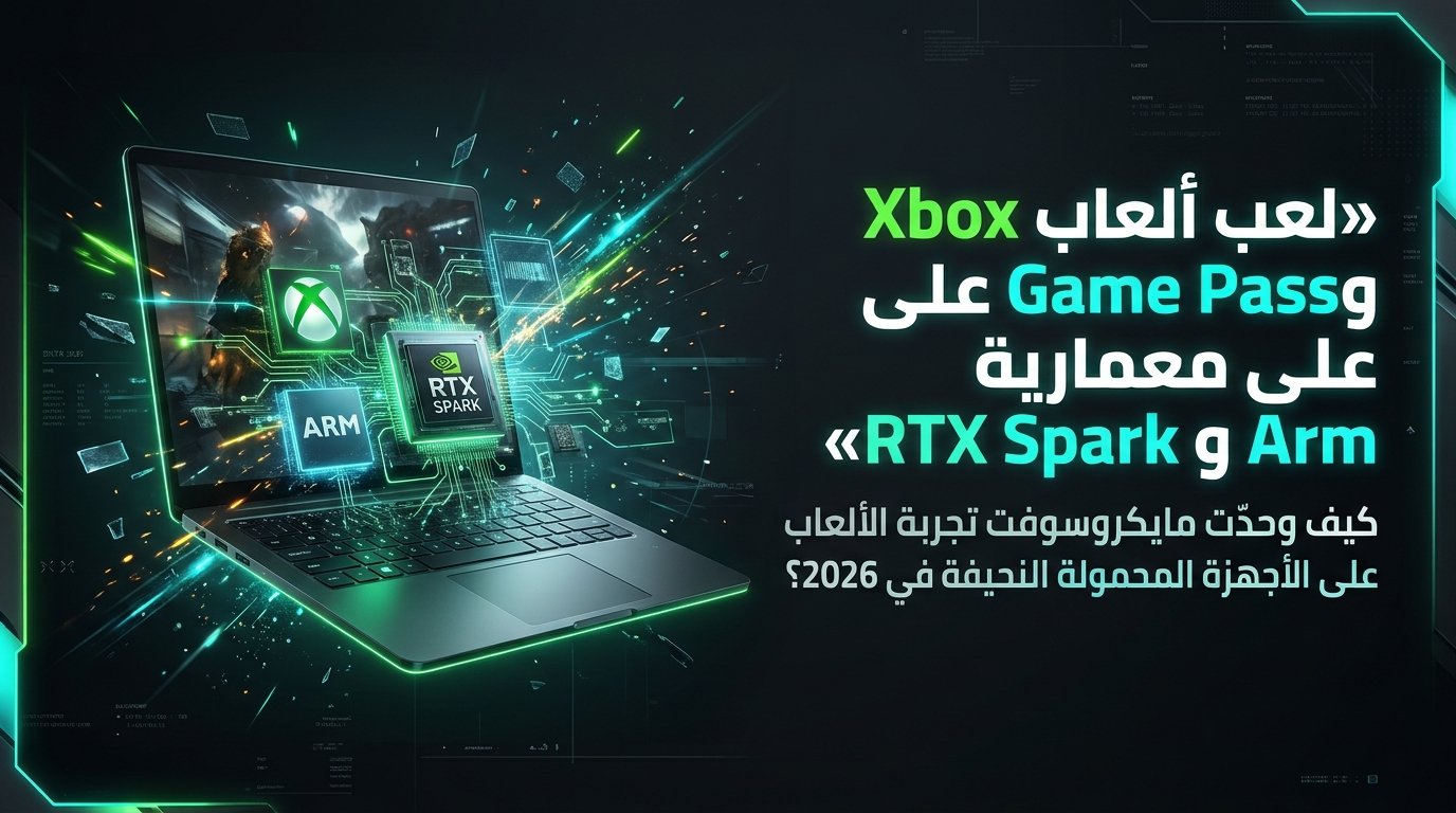 تشغيل ألعاب Xbox وGame Pass على معمارية Arm وRTX Spark