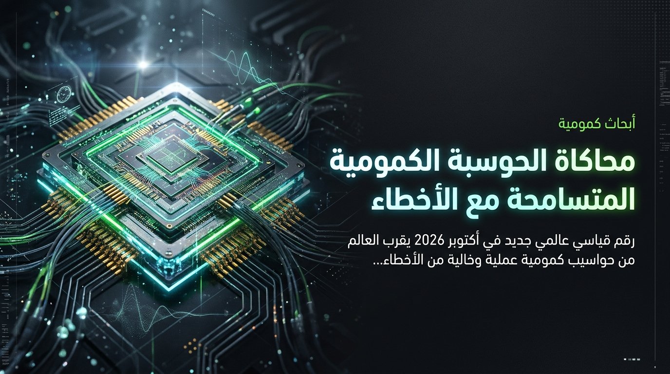 محاكاة الحوسبة الكمومية المتسامحة مع الأخطاء: إنجاز NVIDIA ويوليش