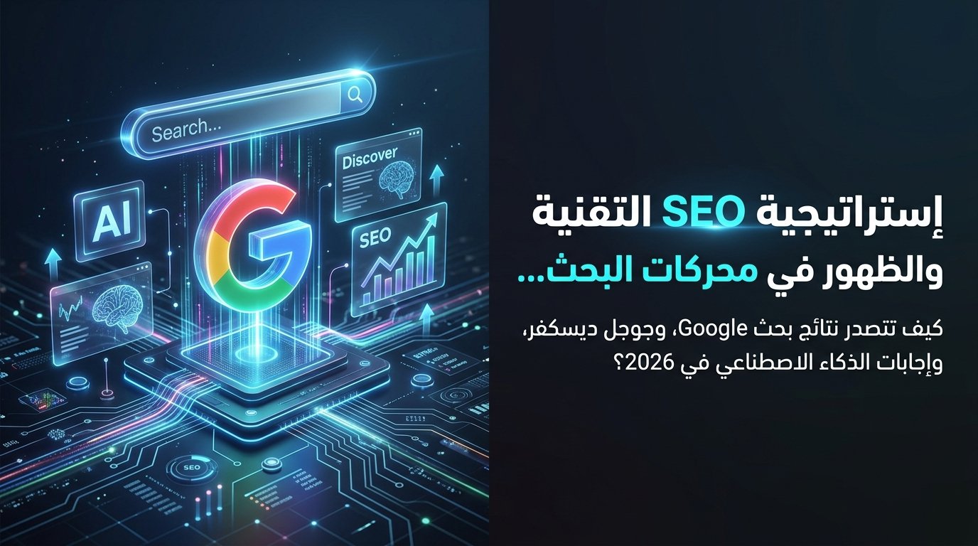 استراتيجية السيو التقني والظهور في محركات الذكاء الاصطناعي (GEO)