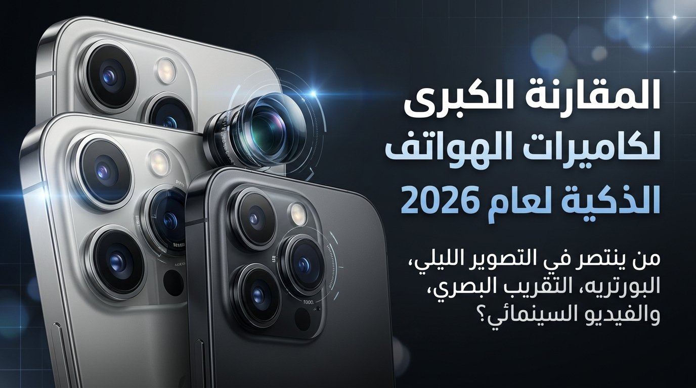 أقوى مقارنة كاميرات هواتف 2026: iPhone 18 Pro ضد S26 Ultra ضد Pixel 11 Pro