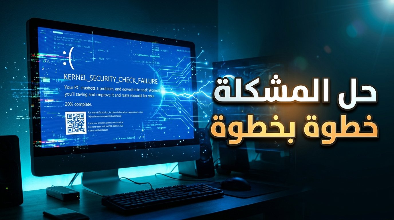 حل مشكلة KERNEL_SECURITY_CHECK_FAILURE في ويندوز 11 و10