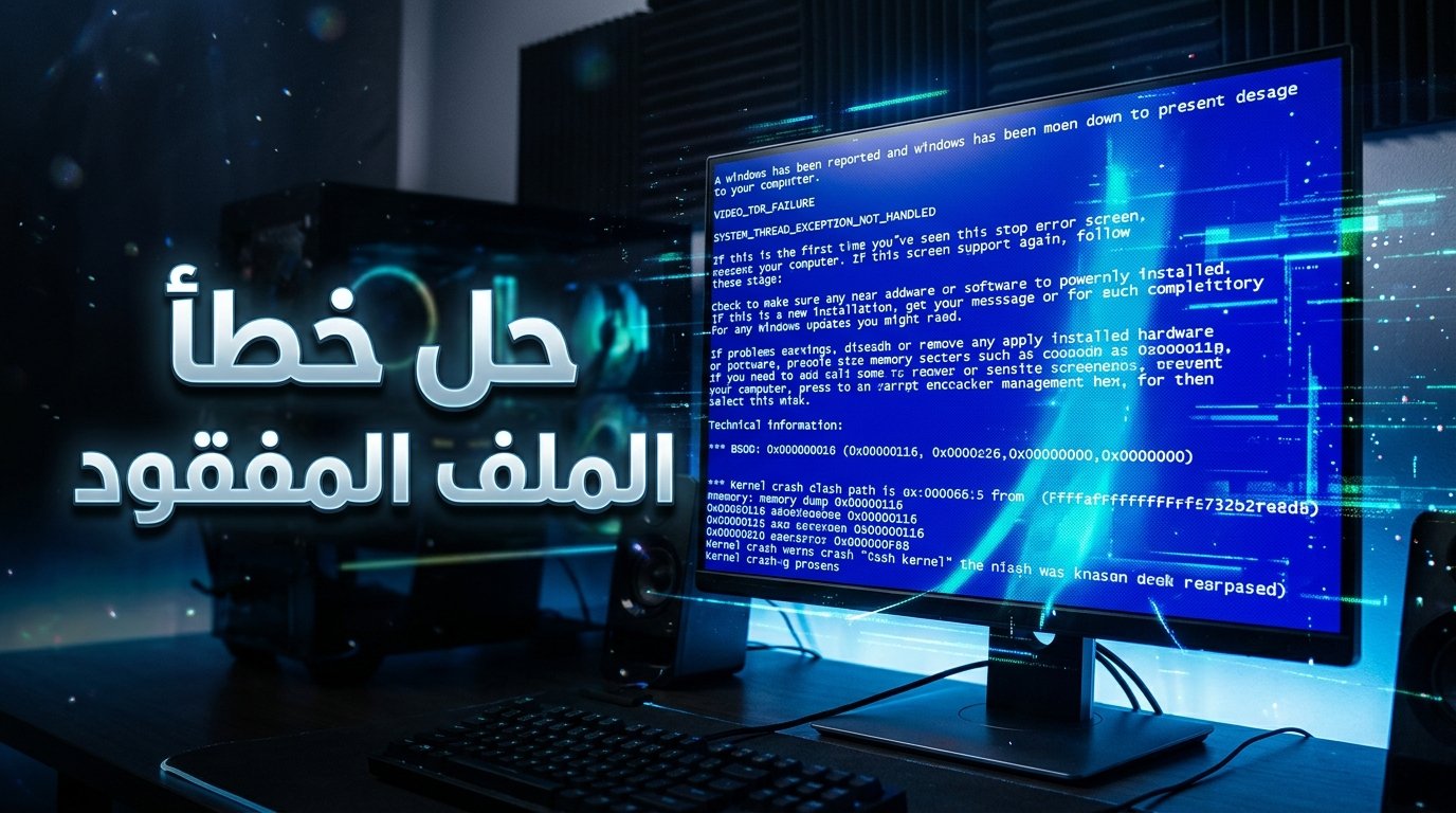 حل مشكلة VIDEO_TDR_FAILURE وملف nvlddmkm.sys في ويندوز