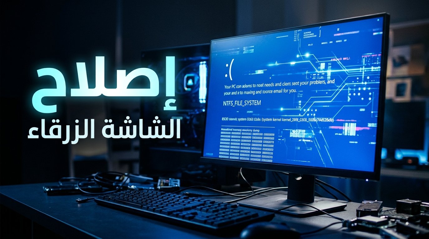 إصلاح خطأ NTFS_FILE_SYSTEM الشاشة الزرقاء وحماية ملفات القرص