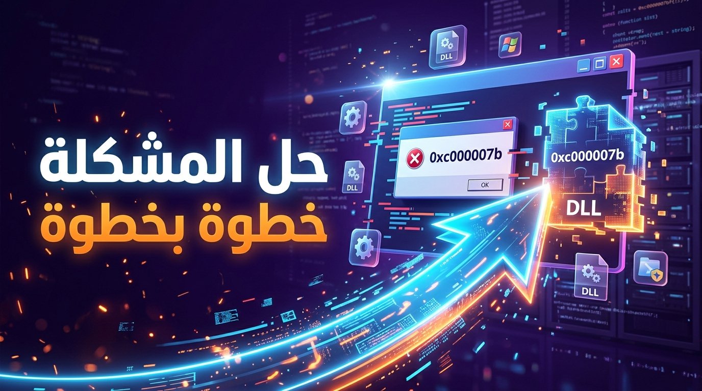 الحل النهائي لمشكلة 0xc000007b عند تشغيل الألعاب والبرامج