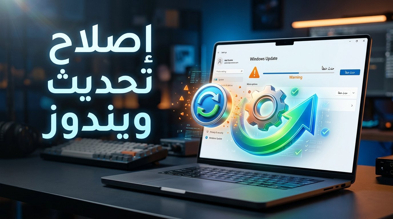 حل مشكلة الخطأ 0x80070422 وتعطل خدمة تحديثات ويندوز