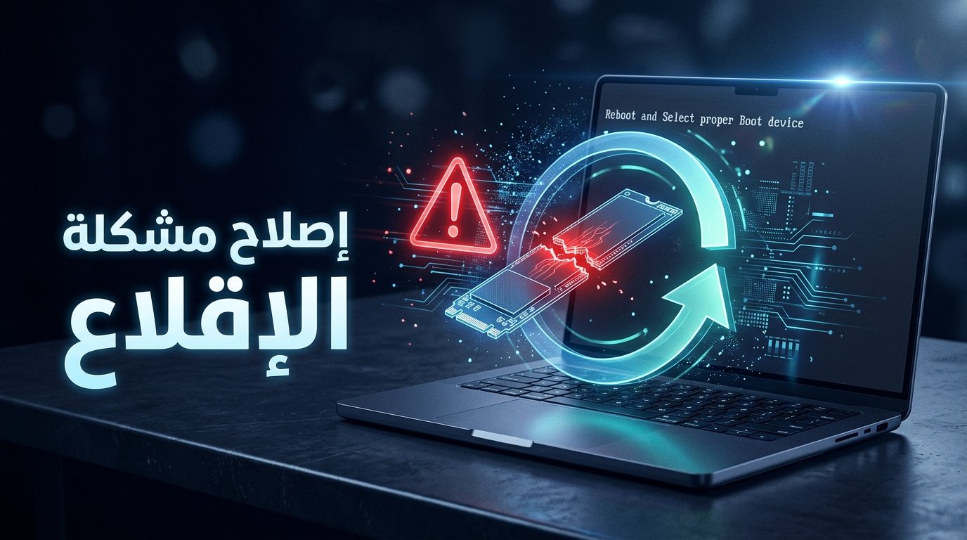 حل مشكلة Reboot and Select proper Boot device عند فتح الكمبيوتر