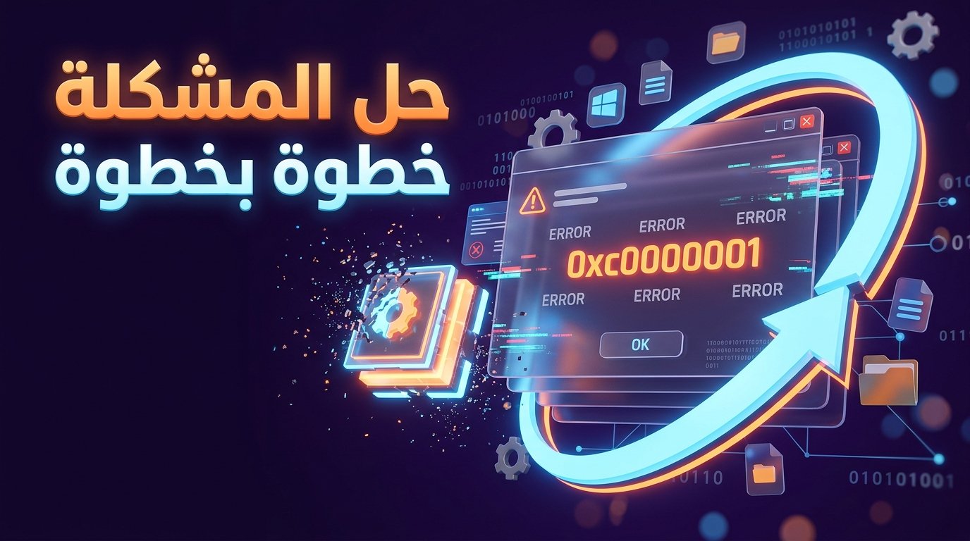 إصلاح خطأ 0xc0000001 وفشل بدء نظام التشغيل بعد عدة محاولات