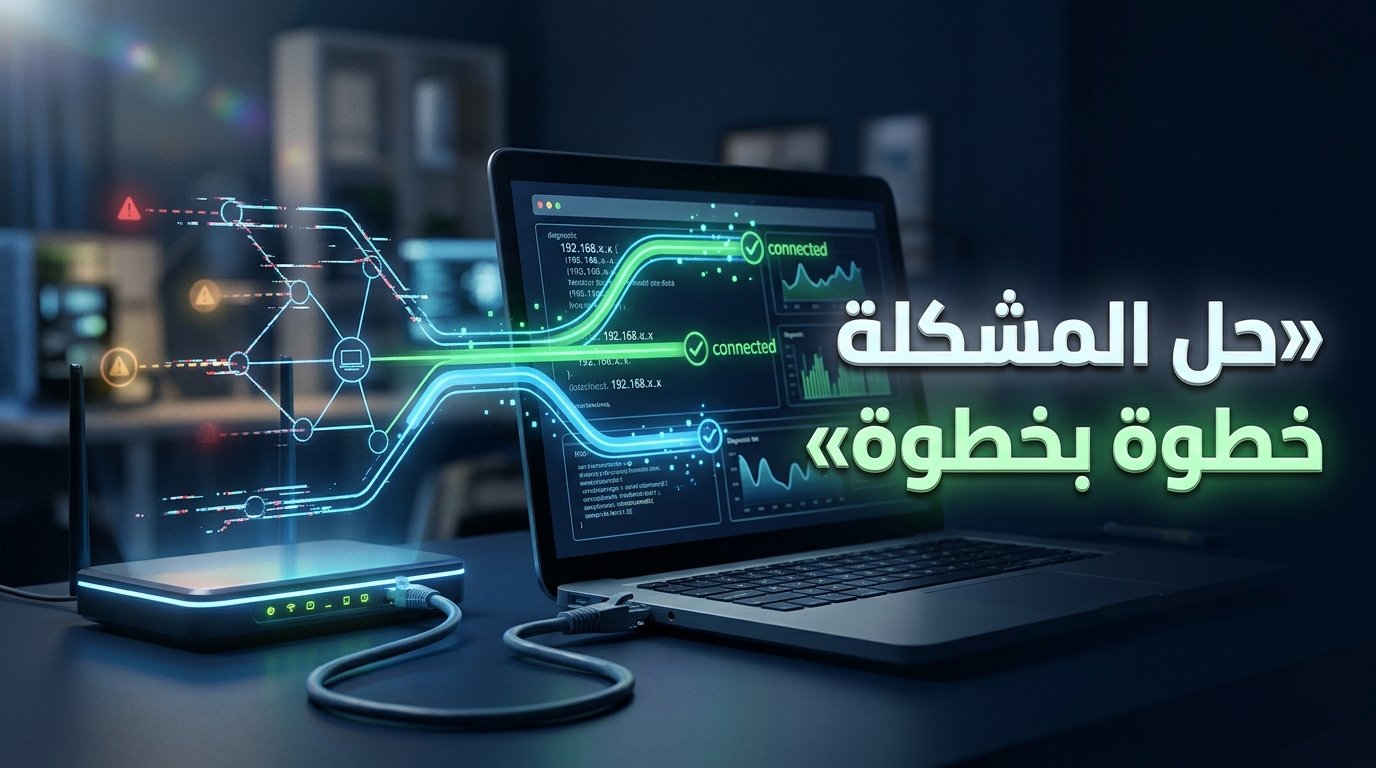 طريقة إصلاح مشكلة Ethernet doesn't have a valid IP configuration