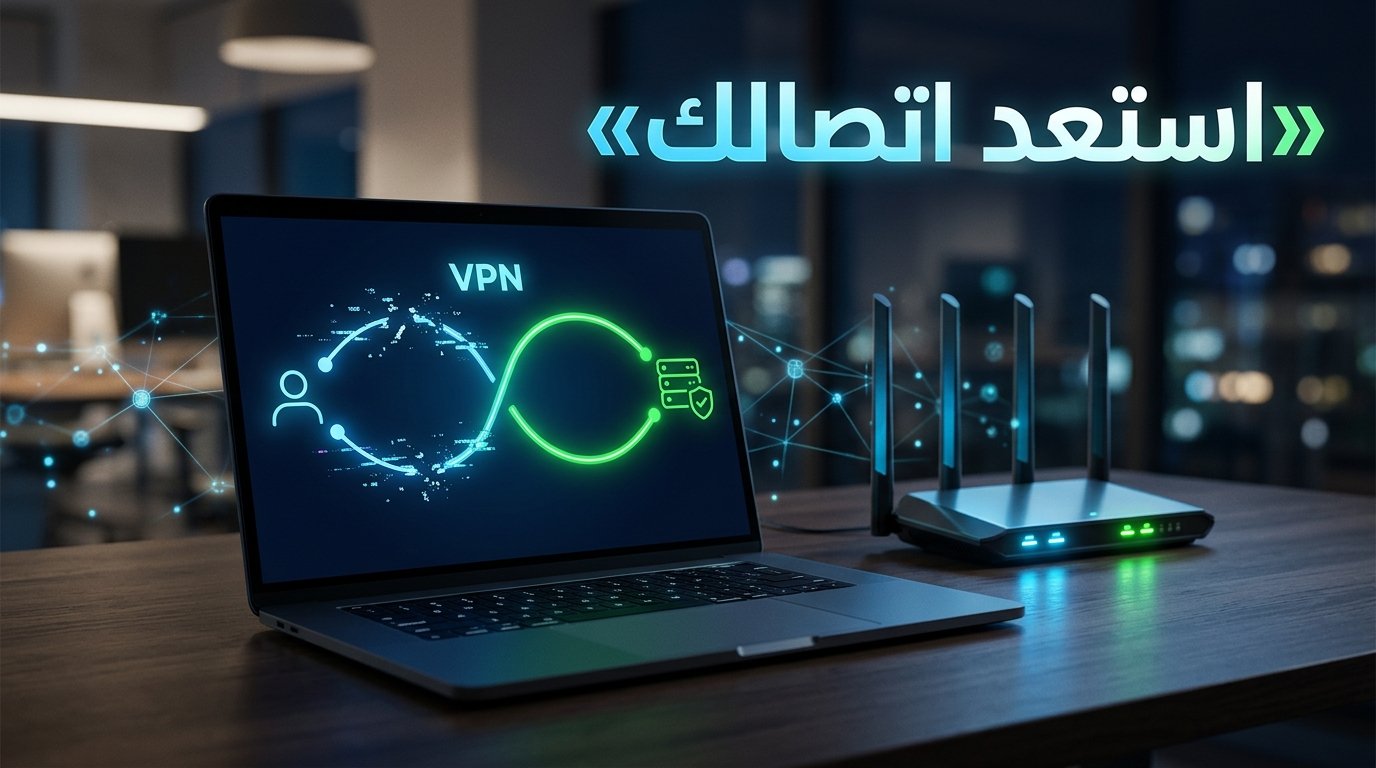 حل مشكلة عدم اتصال VPN وانقطاع الإنترنت عند تشغيله في ويندوز