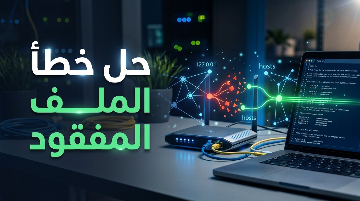 حل مشكلة عدم إمكانية تعديل ملف hosts أو عدم عمله في ويندوز
