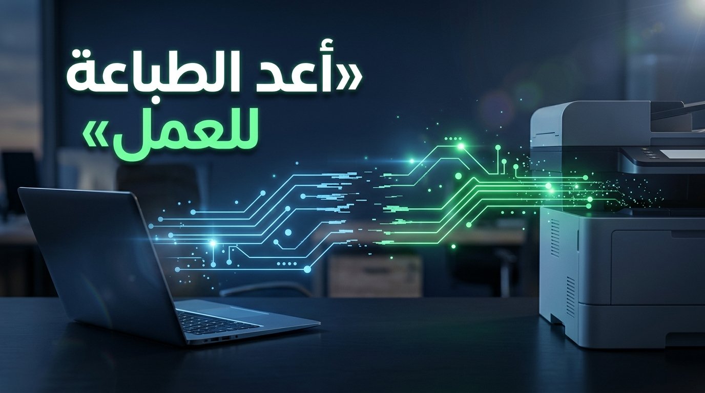 حل مشكلة خطأ مشاركة الطابعة 0x0000011b و0x00000709 على الشبكة