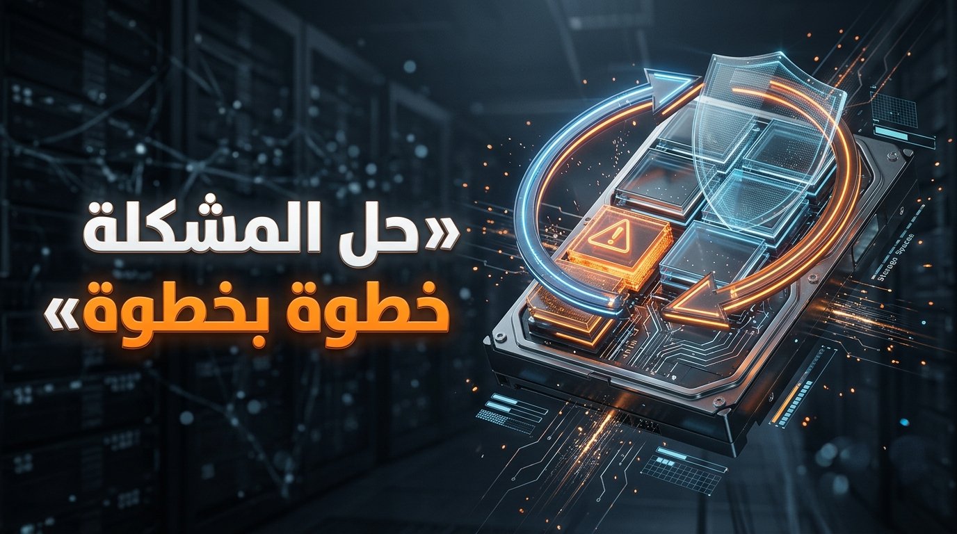 حل مشكلة مساحات التخزين Storage Spaces والتحذير من انخفاض الأداء