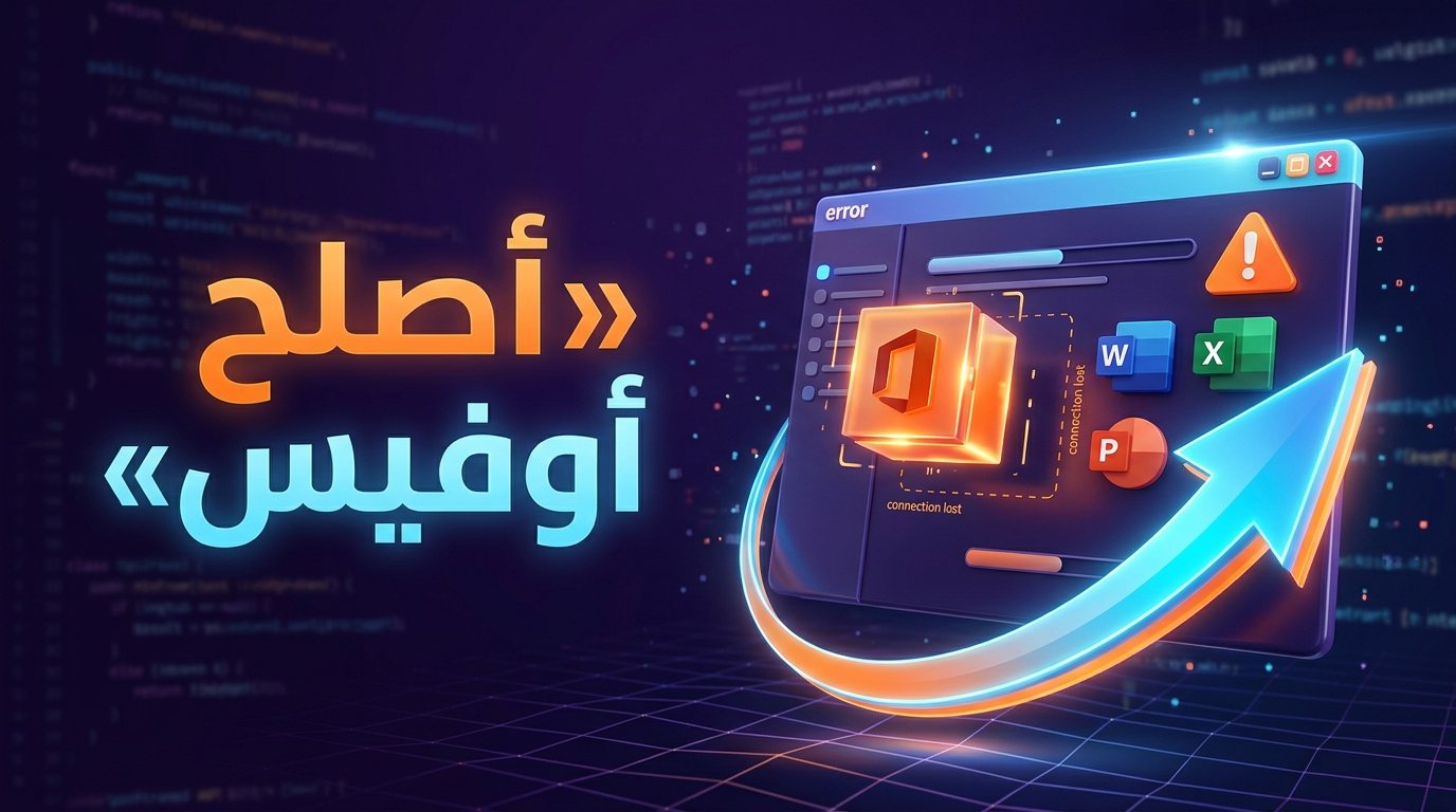 حل مشكلة فشل تثبيت أوفيس والخطأ 30015-11 و0-2054 في ويندوز
