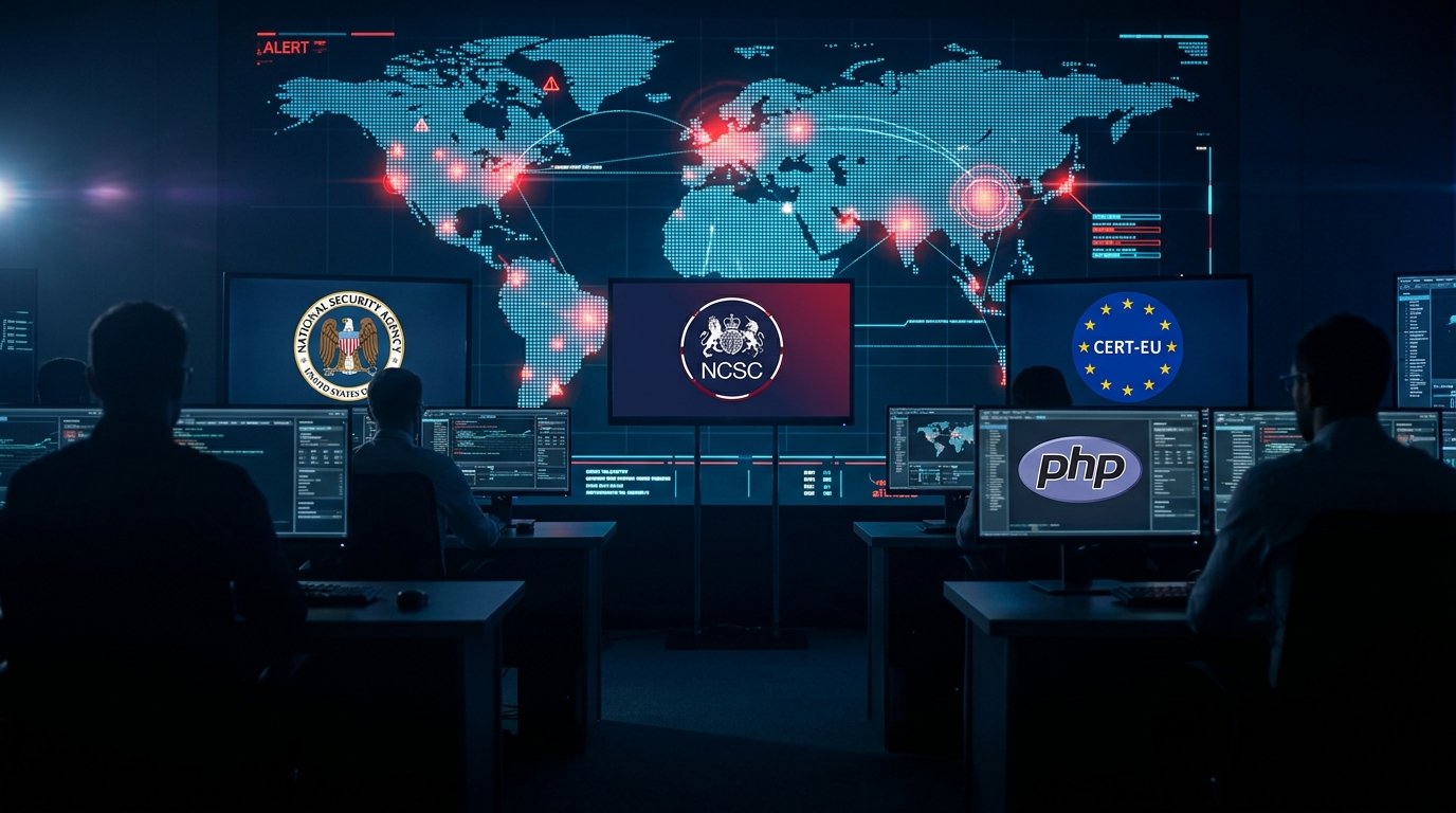 وكالة الأمن القومي الأمريكية NSA والمركز البريطاني NCSC يصدران تنبيهاً بشأن PHP