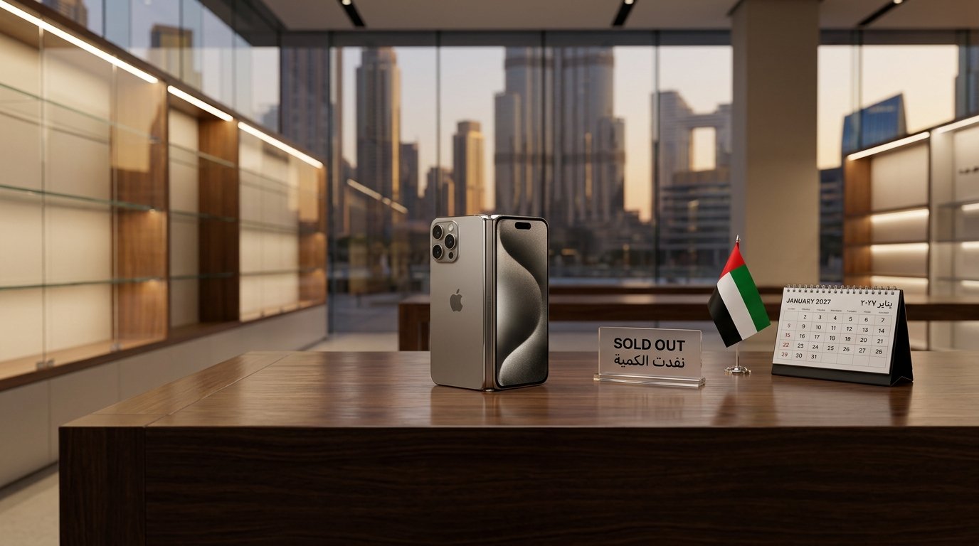 نفاد كميات هاتف iPhone Duo القابل للطي وتأجيل مواعيد التسليم في الإمارات إلى يناير 2027