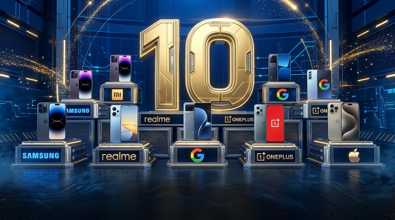 توب 10 أفضل هواتف ذكية في الفئة المتوسطة والعليا لعام 2026 في السوق العربي