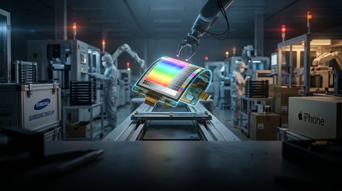 تأثير نقص شاشات OLED القابلة للطي على أسعار الهواتف الذكية في مطلع 2027