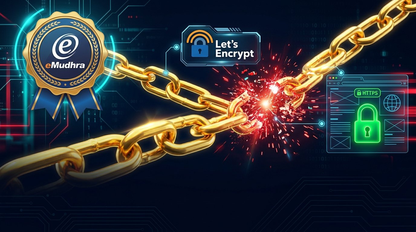 كيف تعمل شهادات SSL/TLS الرقمية ولماذا يهدد اختراق سلطة تصديق مثل eMudhra الإنترنت؟