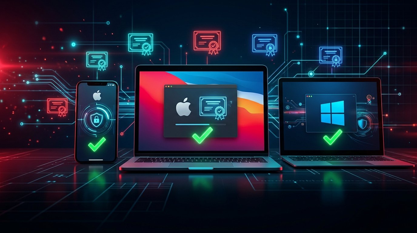 كيف تتحقق من تحديث قائمة الشهادات الجذرية على أجهزة iPhone وMac وWindows؟
