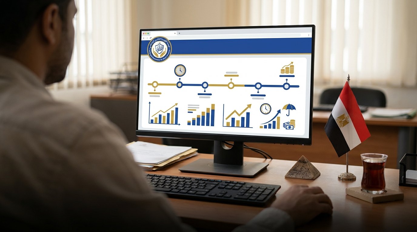 خطوات الاستعلام عن مدد الاشتراك والأجور الخاصة في التأمينات الاجتماعية 2026