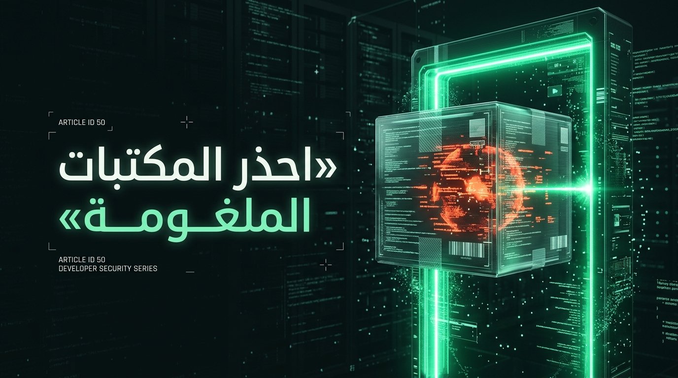 أمن سلاسل الإمداد البرمجية: كيف تحمي شركتك من المكتبات الملغومة في 2026؟