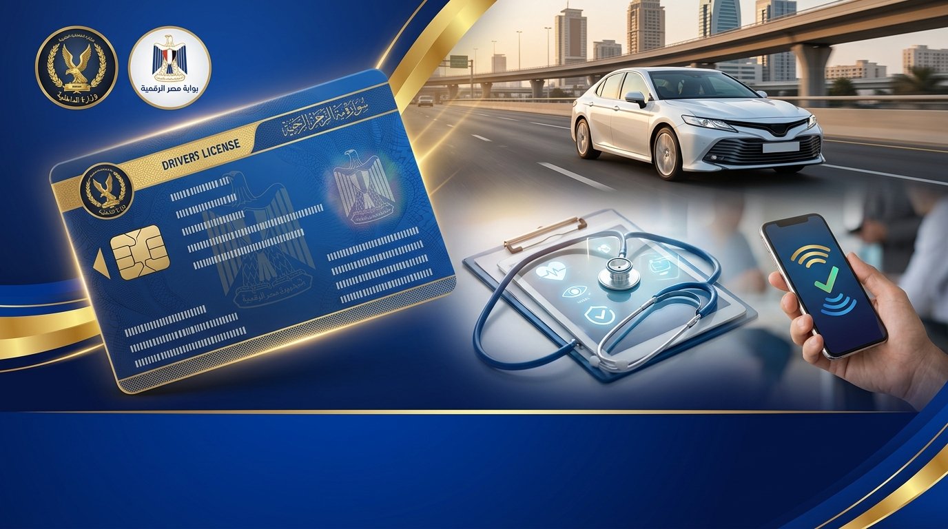 خطوات تجديد رخصة القيادة الخاصة واستخراج بدل فاقد عبر بوابة المرور الرقمية 2026