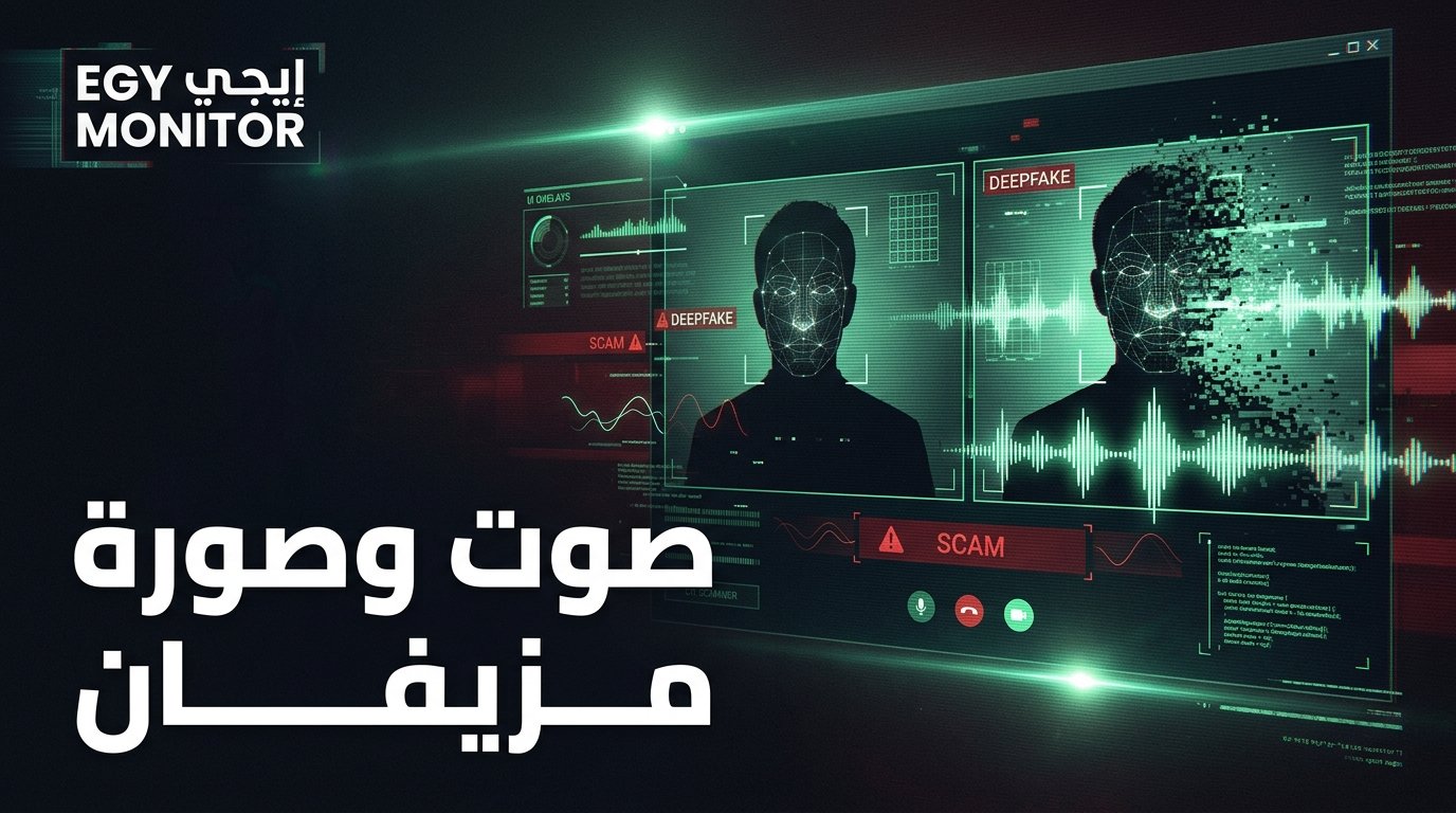 التصيد الصوتي والمرئي العميق (Deepfake Phishing): الخطر الأكبر على البنوك في 2026!