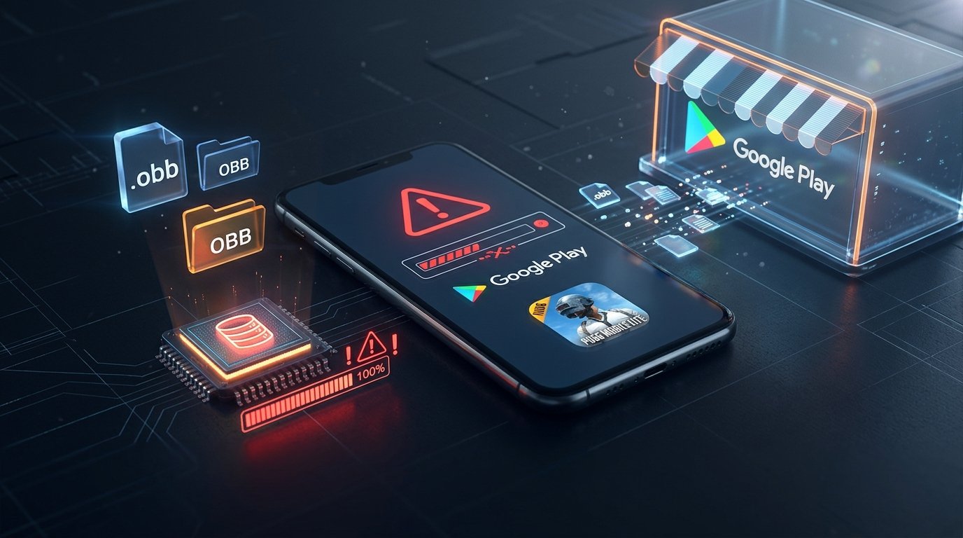 حل مشكلة التطبيق ليس مثبتاً (App Not Installed) وخطأ ملفات OBB في ببجي لايت