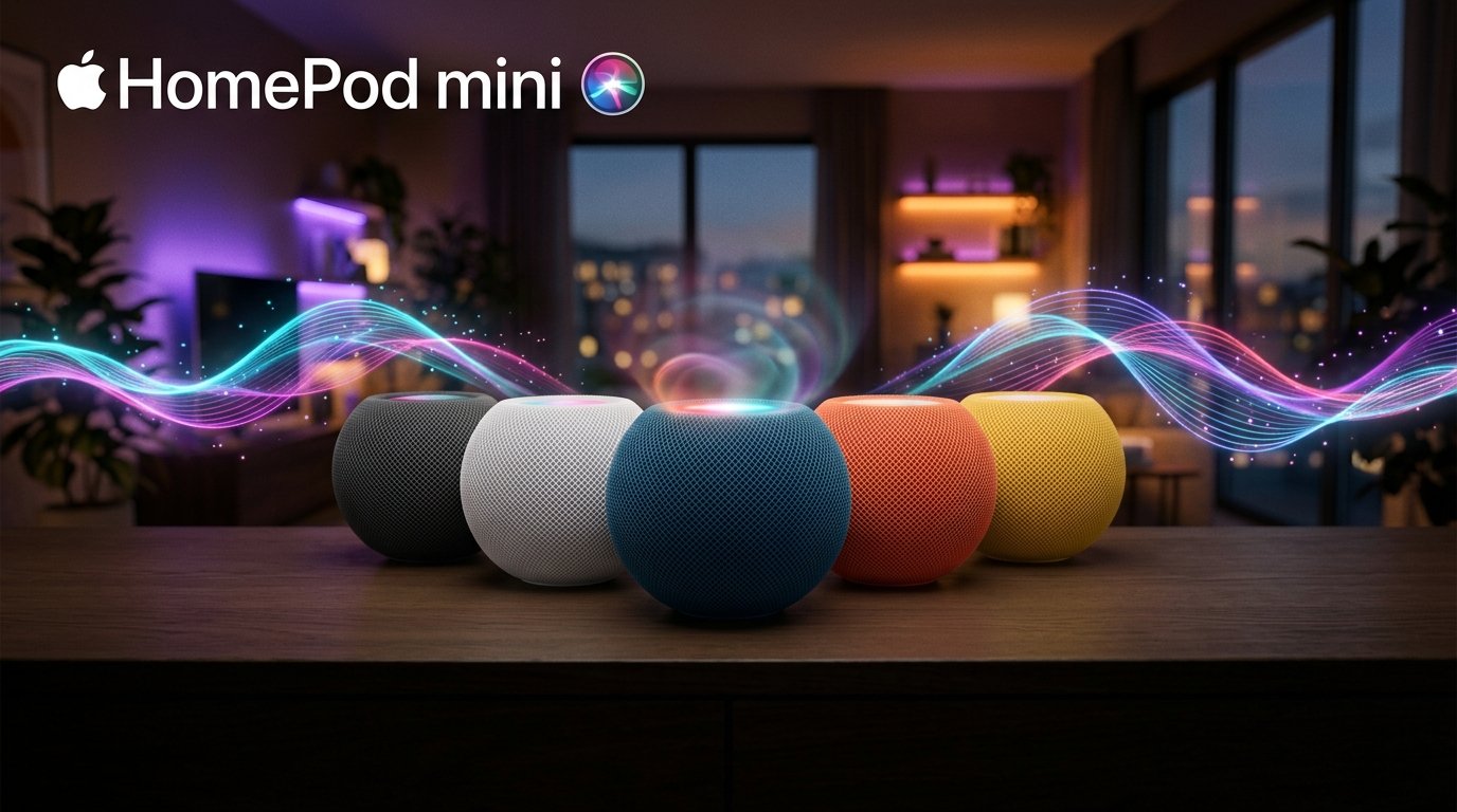 Apple Announces HomePod mini 2 Featuring Upgraded Siri AI Integration and Five New Colorways