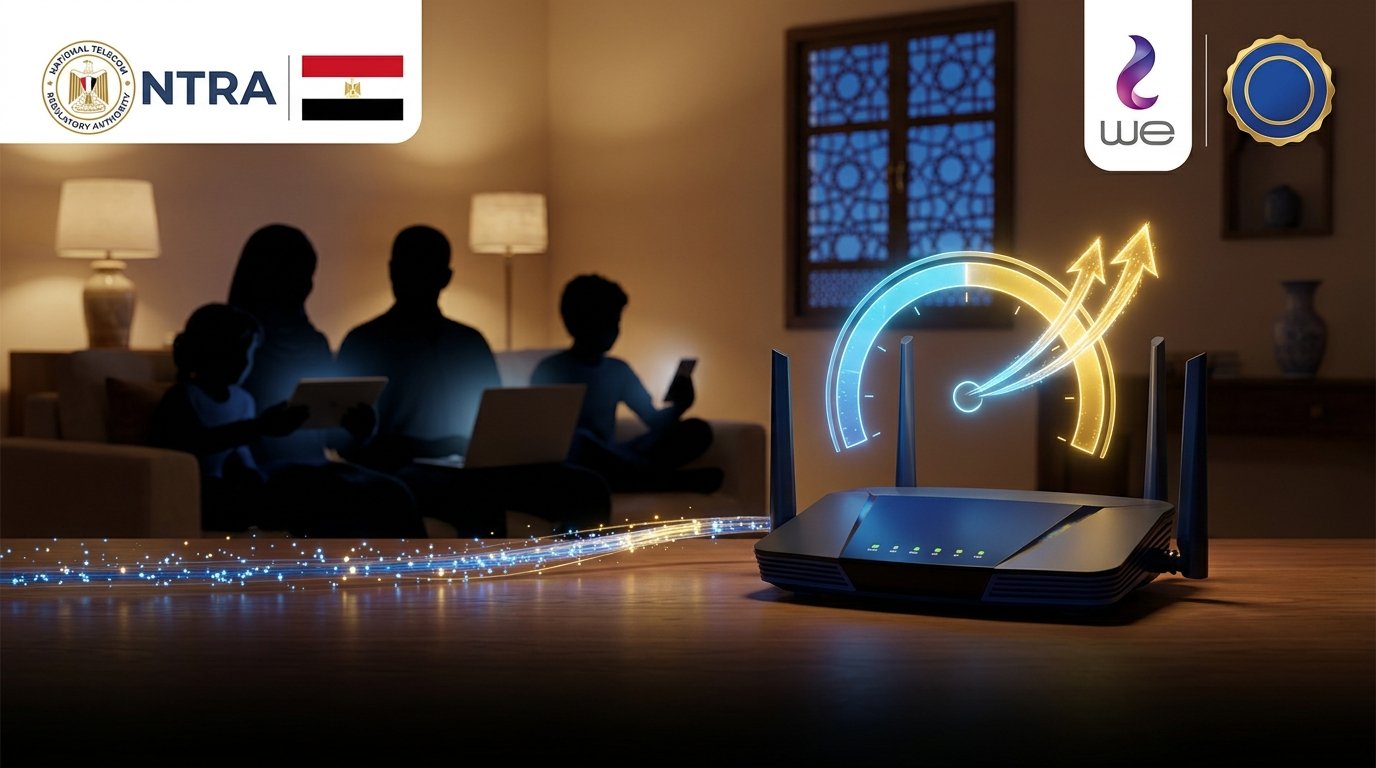 زيادة سعة باقة الإنترنت الأرضي إلى 100 جيجا بنفس السعر