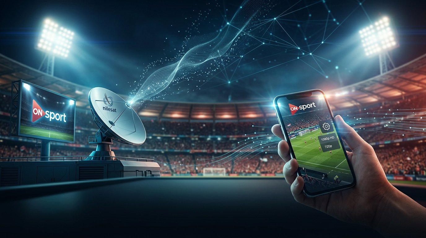 تقنيات البث الرقمي اون سبورت 2026: ضبط الجودة والتردد