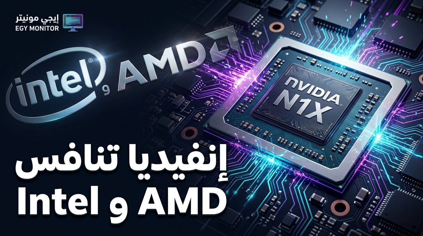 معالج Nvidia N1X للحواسيب الشخصية يربك حسابات إنتل وAMD في سوق اللابتوب!