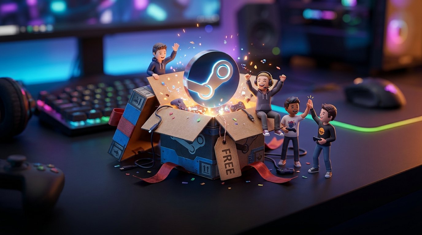 أفضل 10 ألعاب مجانية تلعبها مع أصدقائك على Steam