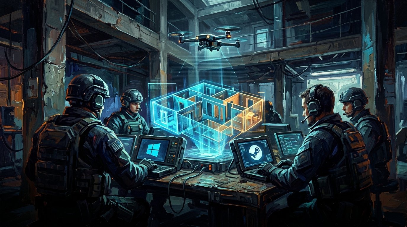 أفضل 10 ألعاب اقتحام وتخطيط تكتيكي مع الأصدقاء