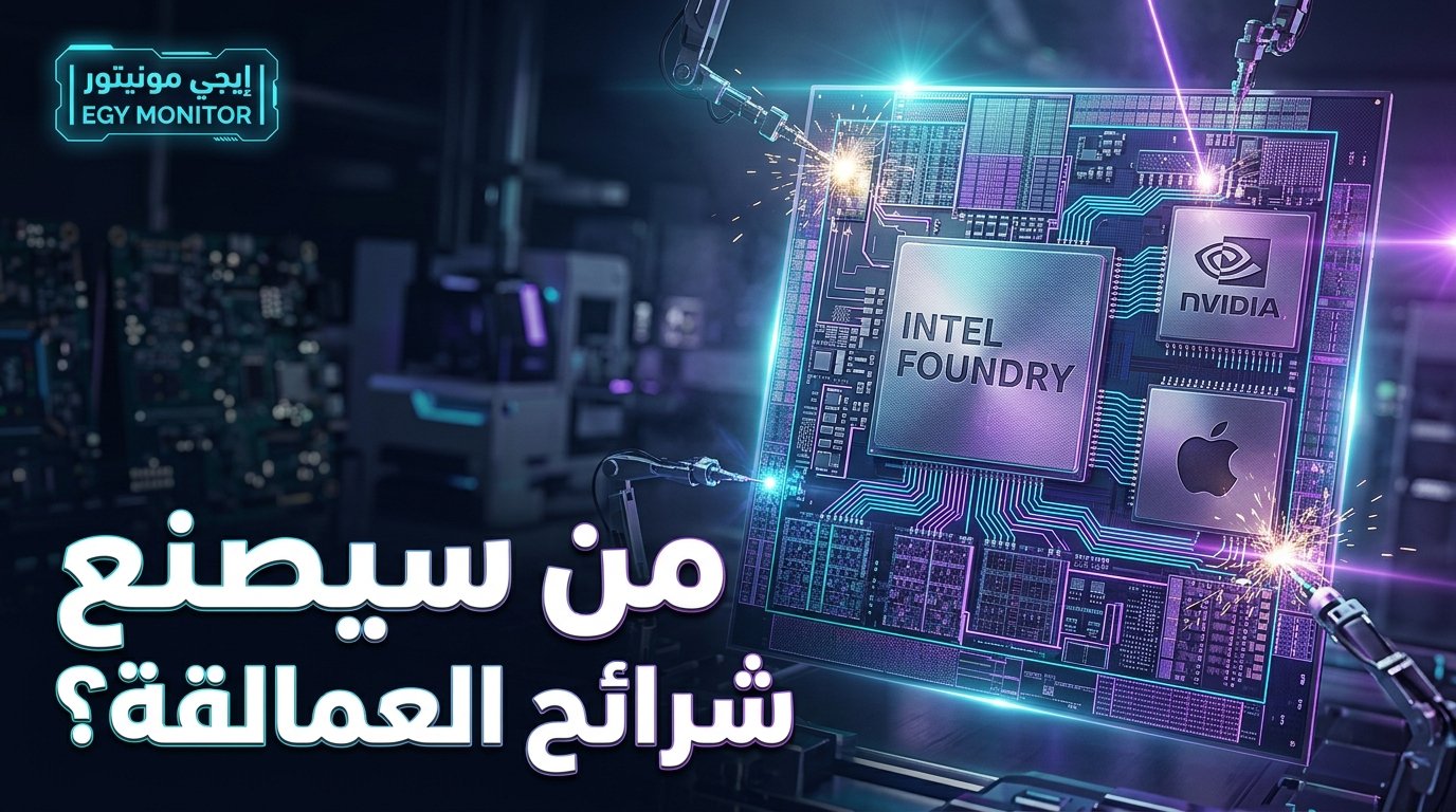 هل تصنع إنتل معالجات Apple وNvidia؟ صفقة تاريخية تلوح في أفق مصانع الرقائق!