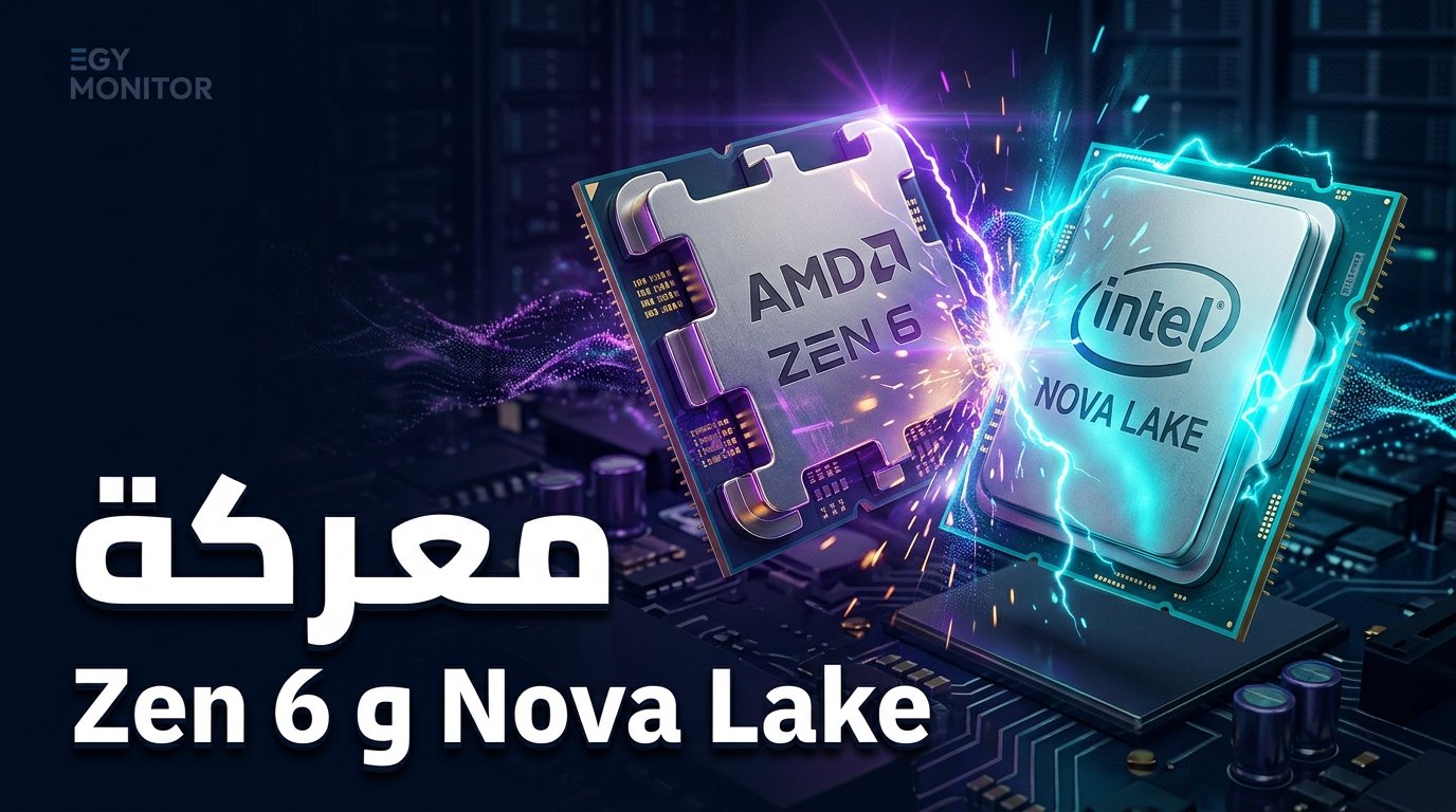 خارطة إطلاق المعالجات في 2026: صراع ناري بين AMD Zen 6 وIntel Nova Lake!