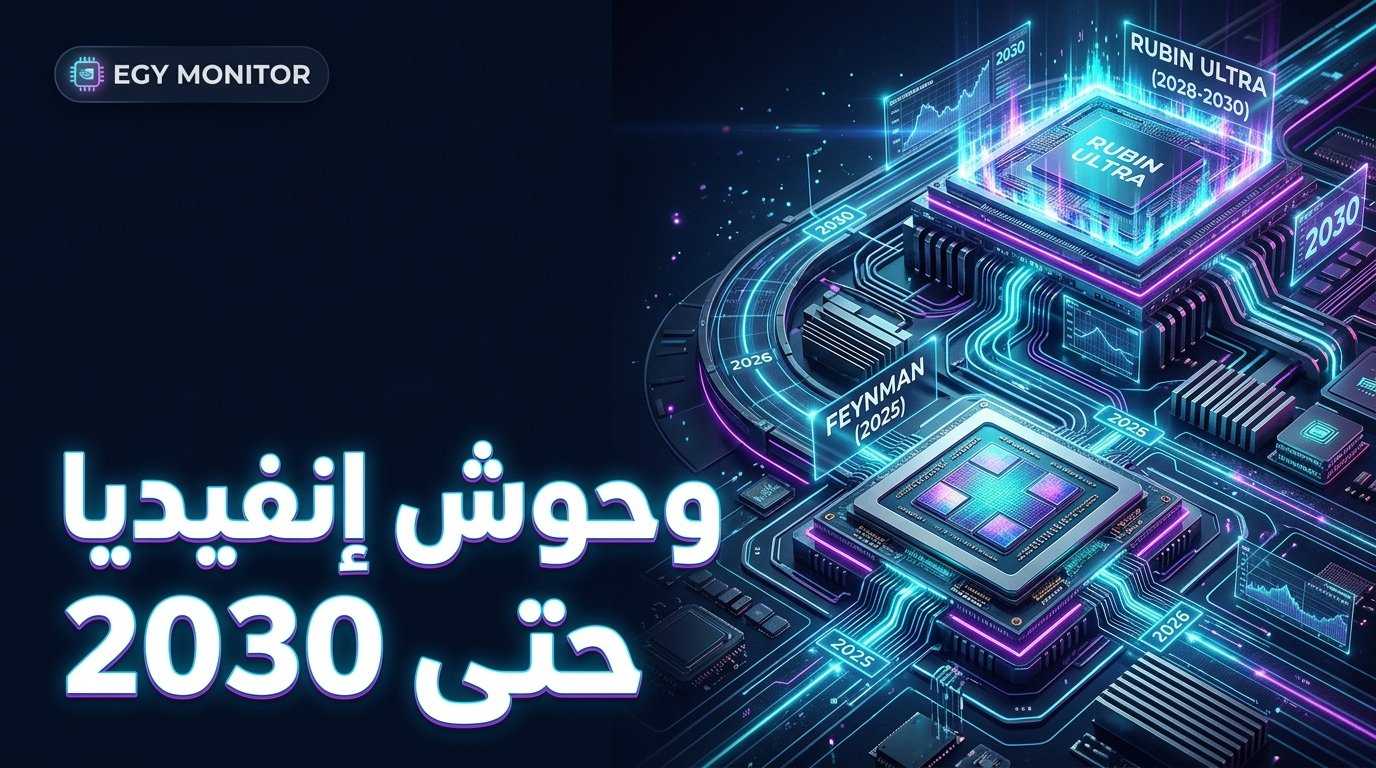 شرائح Feynman وRubin Ultra: نظرة مبكرة على وحوش إنفيديا القادمة حتى 2030!