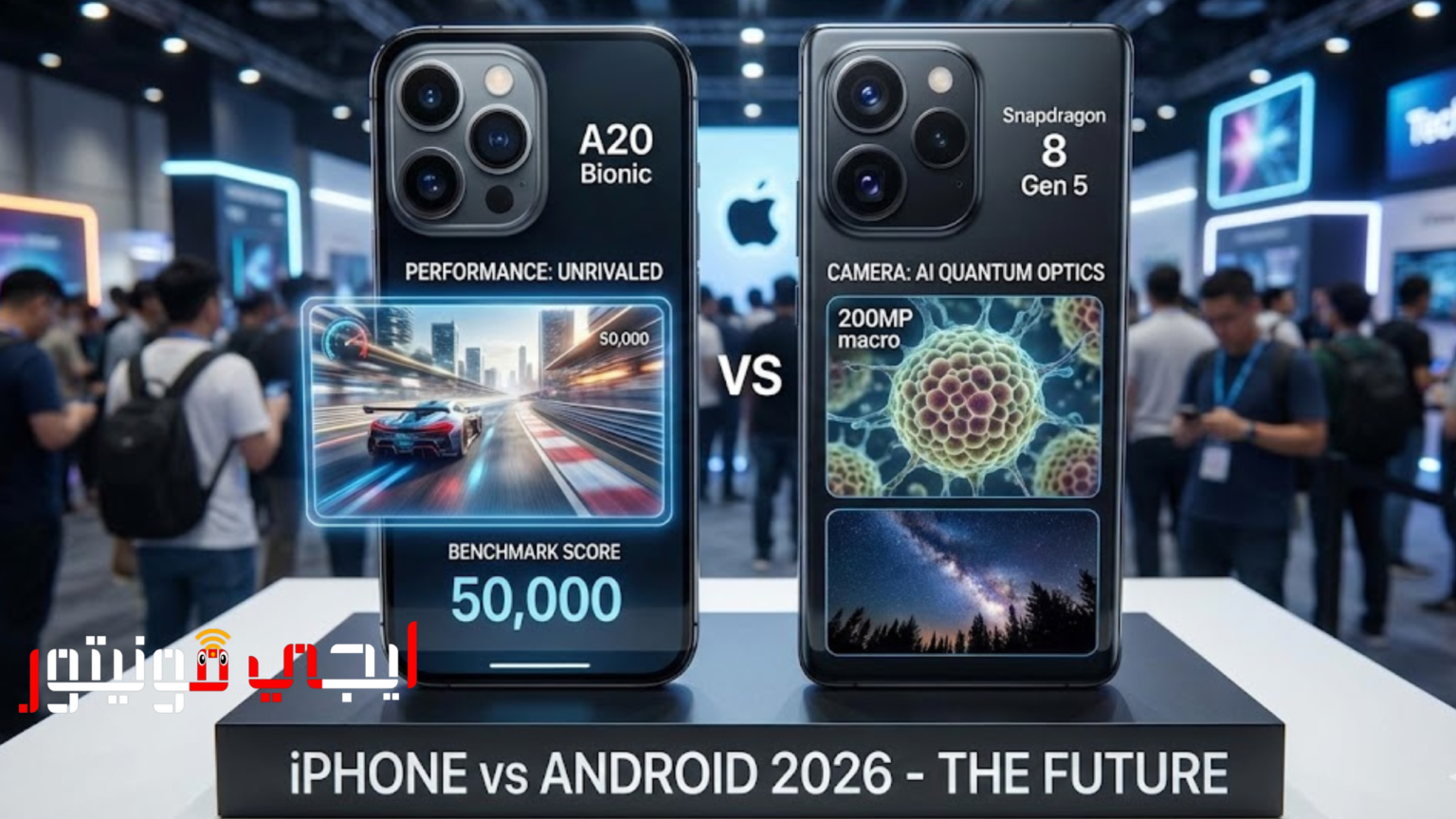 مقارنة بين آيفون وأندرويد في 2026 من حيث الأداء والكاميرا