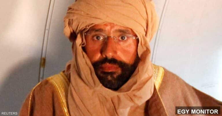 صورة لسيف الإسلام القذافي