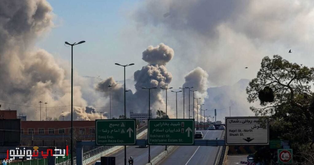 صورة لطائرات حربية أمريكية تحلق في سماء الشرق الأوسط