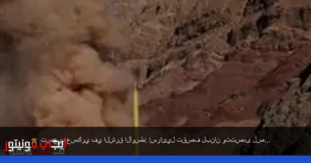 صورة: التصعيد العسكري